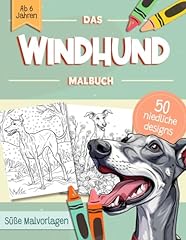 Windhund malbuch süße gebraucht kaufen  Wird an jeden Ort in Deutschland