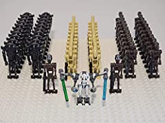Used, Battle Droids Army Custom Set 63pcs Commando Droids Super Battle Droids for sale  Delivered anywhere in Canada