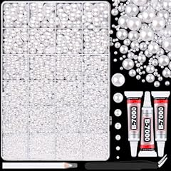 11000pcs flatback pearls for sale  Delivered anywhere in USA 