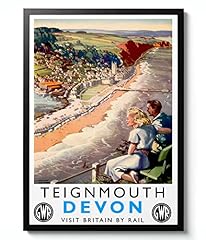 Teignmouth print england for sale  Delivered anywhere in UK