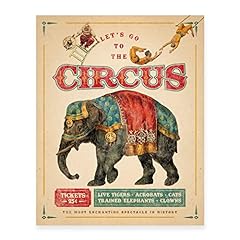 Vintage circus wall for sale  Delivered anywhere in USA 