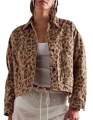 Anoumcy leopard jackets for sale  Delivered anywhere in USA 