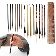 15pcs chinese calligraphy for sale  Delivered anywhere in UK