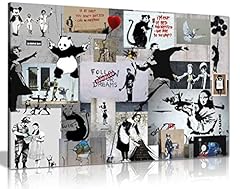 Banksy montage collage for sale  Delivered anywhere in UK