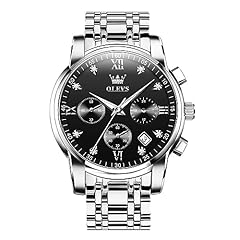 Olevs silver watches for sale  Delivered anywhere in USA 