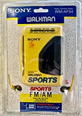 Used, Sony Radio Cassette Player Walkman Sports WM-AF54 for sale  Delivered anywhere in Canada