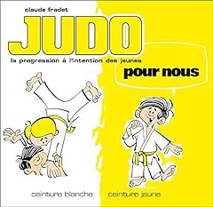 ceinture jaune blanche judo d'occasion  Livré partout en France