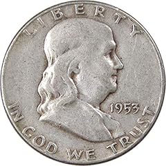 1953 franklin half for sale  Delivered anywhere in USA 