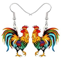 Acrylic drop rooster for sale  Delivered anywhere in USA 