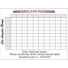 Super bowl squares for sale  Delivered anywhere in USA 