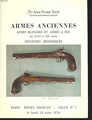 Armes anciennes. armes d'occasion  Livré partout en France