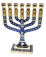 Golden menorah branch for sale  Delivered anywhere in USA 