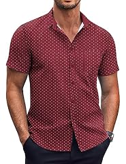 Coofandy men polka for sale  Delivered anywhere in USA 