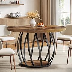 Tribesigns round dining for sale  Delivered anywhere in UK
