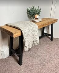 Rustic wooden bench for sale  Delivered anywhere in UK