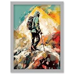 Hiker reaching mountain for sale  Delivered anywhere in USA 