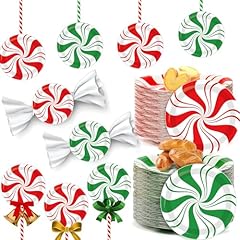 80pcs christmas peppermint for sale  Delivered anywhere in USA 