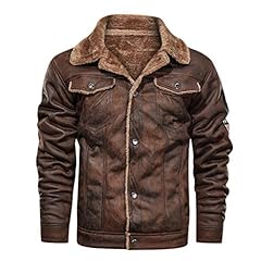 Mens faux shearling for sale  Delivered anywhere in USA 