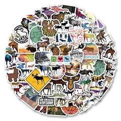 62pcs moose stickers for sale  Delivered anywhere in USA 