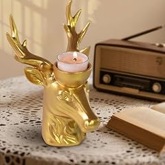 Deer candle holder for sale  Delivered anywhere in USA 
