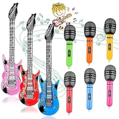 6pcs inflatable guitar for sale  Delivered anywhere in UK