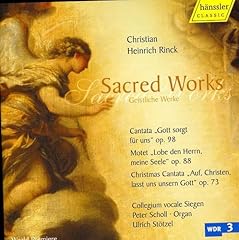 Rinck sacred works d'occasion  Livré partout en France