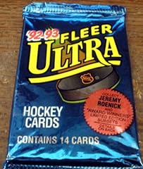 92-93 Fleer Ultra Hockey Cards Pack Series 1 for sale  Delivered anywhere in USA 