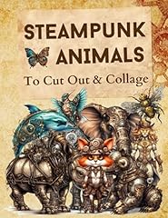 Steampunk animals cut for sale  Delivered anywhere in UK