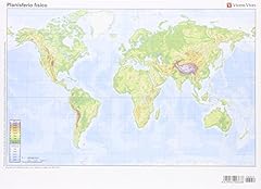 Mapas planisferio mudo usato  Spedito ovunque in Italia 
