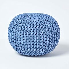 Homescapes blue knitted for sale  Delivered anywhere in UK