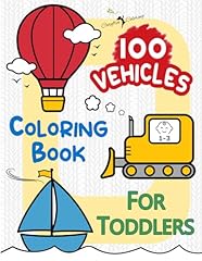 100 vehicles coloring for sale  Delivered anywhere in USA 