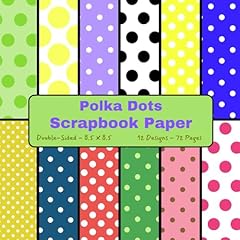 Polka dots scrapbook for sale  Delivered anywhere in UK