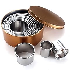Hazoulen round stainless for sale  Delivered anywhere in USA 