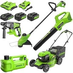 Greenworks 48v lawn for sale  Delivered anywhere in USA 