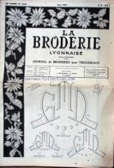 Broderie lyonnaise 1225 d'occasion  Livré partout en France