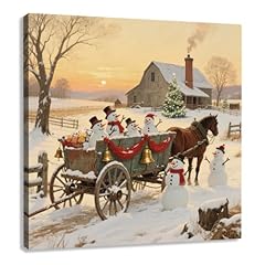 Winter farmhouse christmas for sale  Delivered anywhere in UK