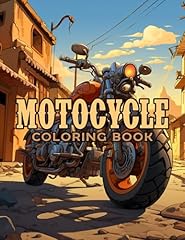 Motorcycle coloring book for sale  Delivered anywhere in UK
