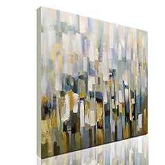 Asdam Art-Abstract Wall Art White 3D Hand Painted Oil for sale  Delivered anywhere in Canada