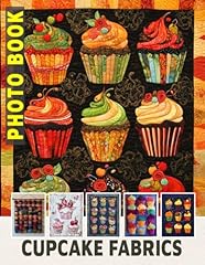 Cupcake fabrics photo for sale  Delivered anywhere in UK
