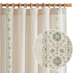 Jinchan linen curtains for sale  Delivered anywhere in UK
