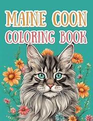 Maine coon coloring for sale  Delivered anywhere in UK
