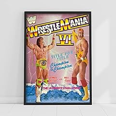 Themed wwe print for sale  Delivered anywhere in UK