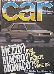 Car magazine 1983 for sale  Delivered anywhere in UK
