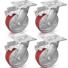 Casters set heavy for sale  Delivered anywhere in USA 