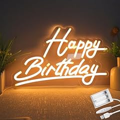 Happy birthday neon for sale  Delivered anywhere in USA 