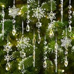 18pcs crystal christmas for sale  Delivered anywhere in USA 