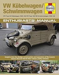 Kubelwagen schwimmwagen manual d'occasion  Livré partout en France
