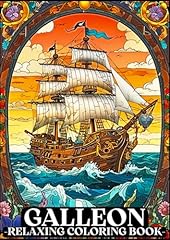 Galleon coloring book for sale  Delivered anywhere in UK