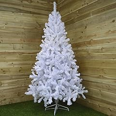7ft (210cm) Imperial Pine Christmas Tree in White by for sale  Delivered anywhere in UK