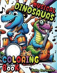 Musical dinosaurs coloring for sale  Delivered anywhere in USA 